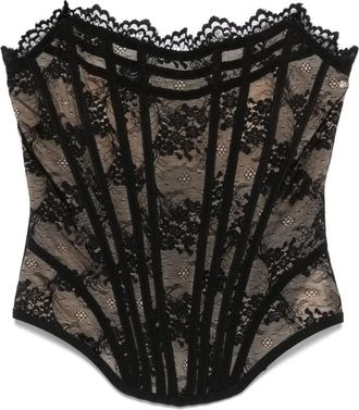 Giuseppe Di Morabito Corsetto con applicazione - Nero