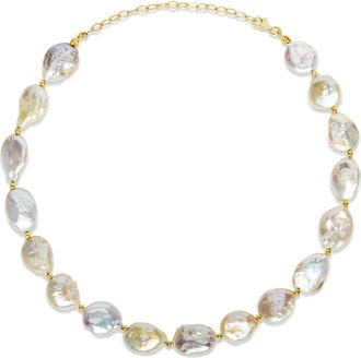 Sphera Milano 14K Gold Plated Sterling Silver Cultured Pearl at Nordstrom Rack