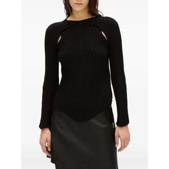 Ann Demeulemeester Cut-out Sweater