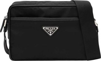 Prada Hombre, Bolsos, Negro, Talla: ONE Size