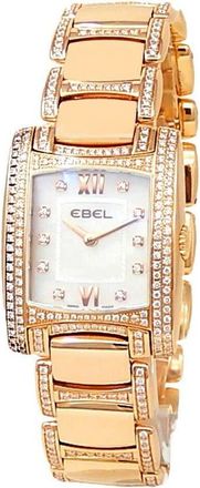 Ebel Pre-owned Ebel Brasilia Lady Joaillerie Quartz Diamond Ladies Watch 1290088