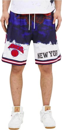 Pro Standard Pro Standard New York Knicks Pro Team Shorts in Red/White/Blue Dip Dye Men