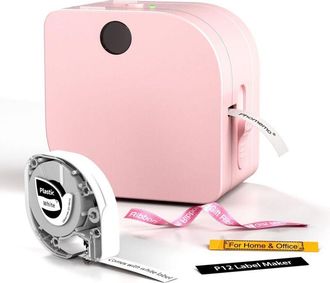 OEM Impresora De Etiquetas P12 Mini Con Bluetooth, Impresora De Etiquetas Autoadhesiva, Impresora De Etiquetas Compatible Con Tel&eacute;fonos Ios Y Android, Imp