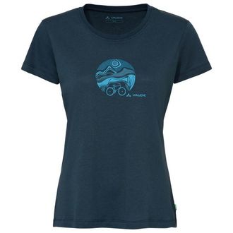 Vaude Cyclist V T-Shirt f&uuml;r Damen | blau