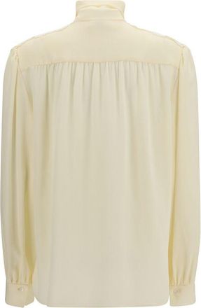 Chlo&eacute; Womens Beige Polyester Blouse