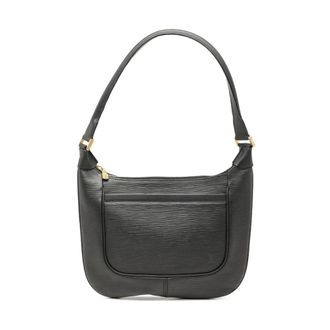 Louis Vuitton Pre-owned Shoulder Bags, female, Black, Size: ONE SIZE Pre-owned Leather Shoulder Bag