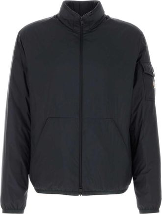 Moncler Dark Navy Mock Collar Jacket