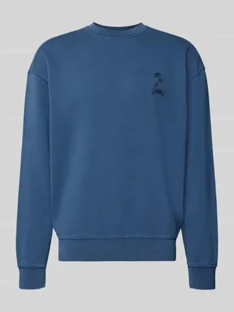 Armedangels Relaxed Fit Sweatshirt aus reiner Baumwolle Modell ICONIC &Aring; GMT in Marine, Gr&ouml;&szlig;e XXL