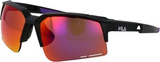 Fila Black Plastic Sunglasses