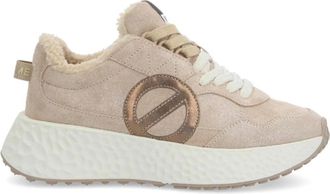 No Name Dames, Schoenen, Beige, Maat: 39 EU Leer