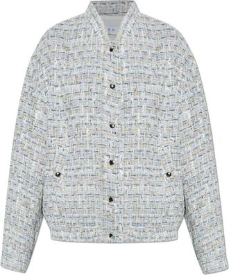 Iro Iro, Jassen, Dames, Grijs, M, Tweed, Tweed jasje Noemy