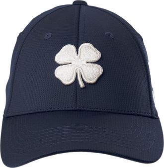 Black Clover Unisexs Hat Baseball Cap, Iron X Orca (Navy/Silver), S-M