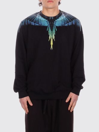 Marcelo Burlon Felpa girocollo County Of Milan in cotone con logo