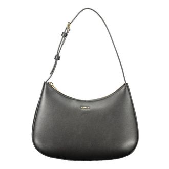 Furla Black Leather Womens Womens Bag