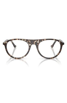 Ray-Ban 53mm Square Optical Glasses in Yellow at Nordstrom