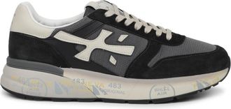Premiata Blue Logo Mick Sneakers