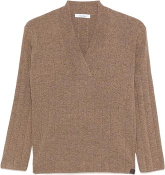 Max Mara Mujer, Jerseys, Marrón, Talla: M