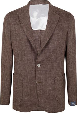 Barba Blazer monopetto - Marrone