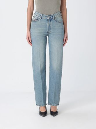 Diesel Jeans straight Diesel in denim di cotone