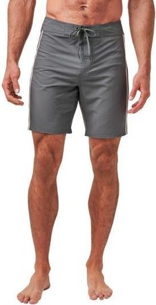 Travis Mathew Making it Reef Board Shorts in Dark Olive at Nordstrom Rack, Size 32