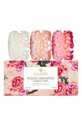 Voluspa Macaron Candle Trio Gift Set in Multi at Nordstrom