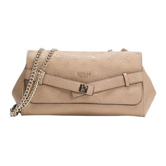 Guess Tassen, Dames, Beige, ONE Size, Leer, Cross Body Bag