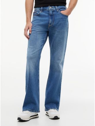 Tommy Hilfiger Mens Tommy Jeans Slim Bootcut Jean - Medium Wash Denim - 30W x 34L