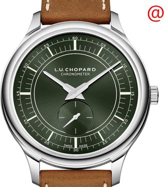 Chopard L.U.C XPS Automatic Chronometer Green Dial Mens Watch 168629 3001