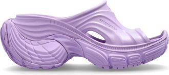 Balenciaga 6XL Slide - Dames - Sleehakken - Paars - 36 EU - Schoenen