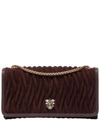 Dune London Strong Suede Clutch
