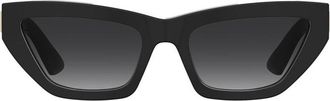 Moschino MOS182/S 807/9O Womens Sunglasses Black Size 55