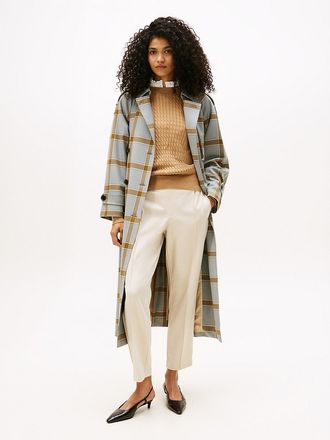 Tommy Hilfiger Womens Tapered Drawstring Pant - Beige - XXL