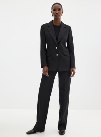 HUGO BOSS Womens Hilayla sleek pant Fit: Straight leg, regular rise