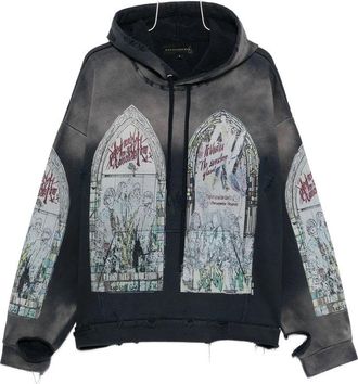 Who Decides War by Ev Bravado Felpe Grigio-Uomo