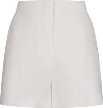 Fendi Korte Broeken, Dames, Wit, L, Katoen, Shorts