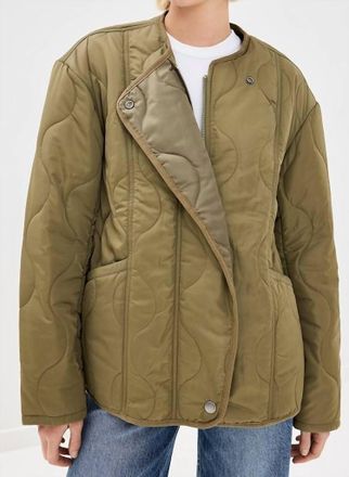 Pistola Denim Elva Onion Stitch Puffer Jacket In Admiral