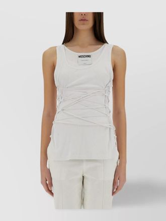Moschino slim-fit tank top