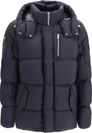 Moose Knuckles Everest 3Q Down Jacket - - Jackets - Uomo - Nero - L