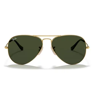 Ray-Ban Sunglasses Rb3025 181 Aviator Gradient Gold/Green G 15 Unisex