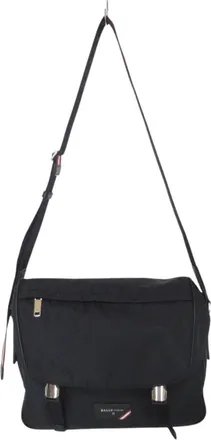 Bally Nylon Shoulder Bag (Pre-Owned)