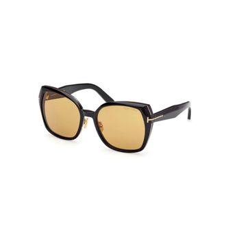 Tom Ford Sunglasses, unisex, Black, Size: 58 MM Plum Sunglasses