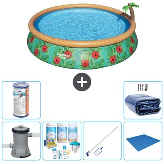 Bestway Piscina Bestway Fast Set Redonda - 457x84 Cm - 8-piezas S21471