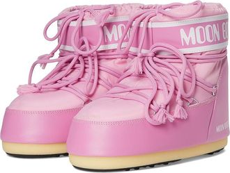 Moon Boot Icon Low Nylon Womens Cold Weather Boots Pink : EU 42-44 (US Womens 10-11.5) B - Medium, Synthetic