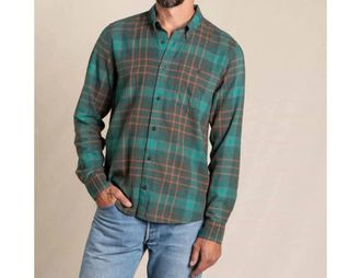 Toad & Co Airsmyth Long Sleeve Button Up Shirt In Cabin