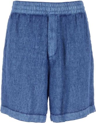 Burberry Blue Multi pocket Shorts