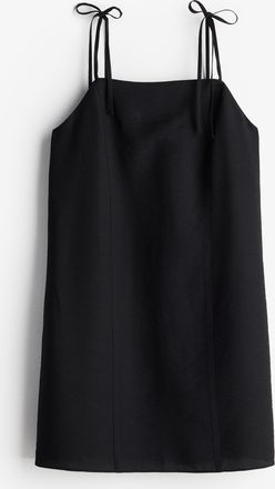 H&M Trägerkleid - Schwarz