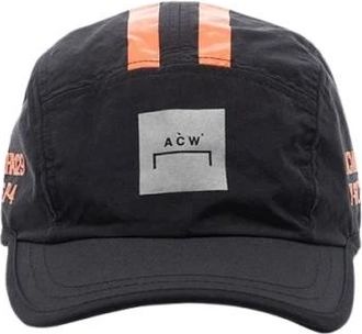 A-Cold-Wall* A-Cold-Wall, Accessoires, Heren, Zwart, ONE Size, Nylon, Stria Tech Cap