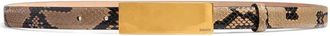 Khaite Riem - Dames - Riemen - Bruin - 90 CM - Su&egrave;de - Accessoires