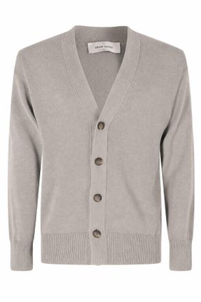Gran Sasso Classic V-Neck Cotton Cardigan