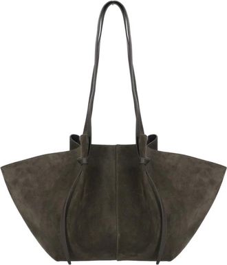 Yuzefi Mochi Suede Tote - Dames - Shoppers - Bruin - ONE Size - Leer - Tassen